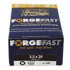 ForgeFix ForgeFast Pozi Compatible Wood Screws, Box additional 9