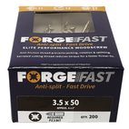 ForgeFix ForgeFast Pozi Compatible Wood Screws, Box additional 39