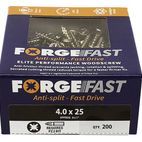 ForgeFix ForgeFast Pozi Compatible Wood Screws, Box additional 13