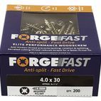 ForgeFix ForgeFast Pozi Compatible Wood Screws, Box additional 28