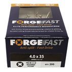 ForgeFix ForgeFast Pozi Compatible Wood Screws, Box additional 11