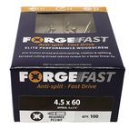 ForgeFix ForgeFast Pozi Compatible Wood Screws, Box additional 31