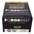 ForgeFix ForgeFast Pozi Compatible Wood Screws, Box additional 41