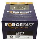 ForgeFix ForgeFast Pozi Compatible Wood Screws, Box additional 34