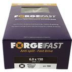 ForgeFix ForgeFast Pozi Compatible Wood Screws, Box additional 36