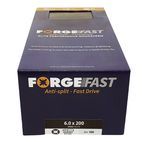 ForgeFix ForgeFast Pozi Compatible Wood Screws, Box additional 30