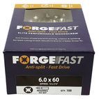 ForgeFix ForgeFast Pozi Compatible Wood Screws, Box additional 23
