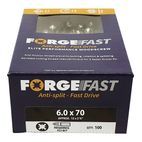 ForgeFix ForgeFast Pozi Compatible Wood Screws, Box additional 17