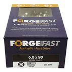 ForgeFix ForgeFast Pozi Compatible Wood Screws, Box additional 26