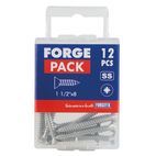 ForgeFix Self-Tapping Screws, Pozi, CSK, A2 Stainless Steel additional 9