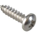 ForgeFix Self-Tapping Screws, Pozi, Pan Head, A2 Stainless Steel additional 18