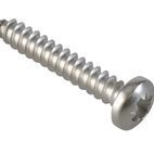 ForgeFix Self-Tapping Screws, Pozi, Pan Head, A2 Stainless Steel additional 1