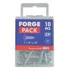 ForgeFix Self-Tapping Screws, Pozi, Pan Head, ZP additional 50