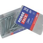 ForgeFix Self-Tapping Screws, Pozi, Pan Head, ZP additional 75