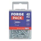 ForgeFix Self-Tapping Screws, Pozi, Pan Head, ZP additional 65