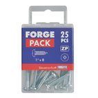 ForgeFix Self-Tapping Screws, Pozi, Pan Head, ZP additional 48