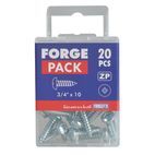 ForgeFix Self-Tapping Screws, Pozi, Pan Head, ZP additional 61