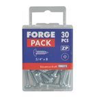 ForgeFix Self-Tapping Screws, Pozi, Pan Head, ZP additional 60