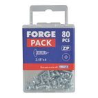 ForgeFix Self-Tapping Screws, Pozi, Pan Head, ZP additional 64