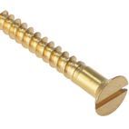 ForgeFix Wood Screws, Slotted, CSK, Brass additional 7