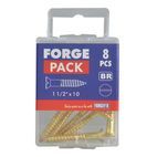ForgeFix Wood Screws, Slotted, CSK, Brass additional 51