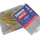 ForgeFix Wood Screws, Slotted, CSK, Brass additional 59