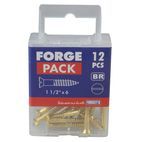 ForgeFix Wood Screws, Slotted, CSK, Brass additional 34