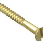 ForgeFix Wood Screws, Slotted, CSK, Brass additional 2