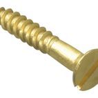 ForgeFix Wood Screws, Slotted, CSK, Brass additional 13