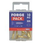 ForgeFix Wood Screws, Slotted, CSK, Brass additional 48