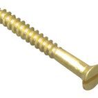 ForgeFix Wood Screws, Slotted, CSK, Brass additional 19