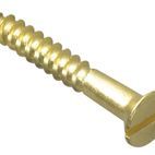 ForgeFix Wood Screws, Slotted, CSK, Brass additional 8