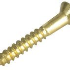 ForgeFix Wood Screws, Slotted, CSK, Brass additional 39