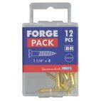 ForgeFix Wood Screws, Slotted, CSK, Brass additional 53