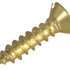 ForgeFix Wood Screws, Slotted, CSK, Brass additional 35