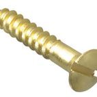 ForgeFix Wood Screws, Slotted, CSK, Brass additional 18