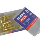 ForgeFix Wood Screws, Slotted, CSK, Brass additional 62