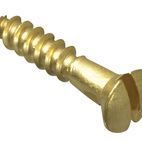 ForgeFix Wood Screws, Slotted, CSK, Brass additional 12