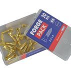 ForgeFix Wood Screws, Slotted, CSK, Brass additional 68