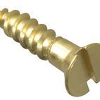 ForgeFix Wood Screws, Slotted, CSK, Brass additional 14