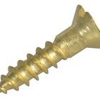 ForgeFix Wood Screws, Slotted, CSK, Brass additional 23