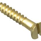 ForgeFix Wood Screws, Slotted, RAH, Brass additional 3