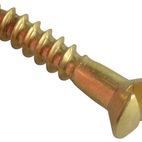 ForgeFix Wood Screws, Slotted, RAH, Brass additional 5