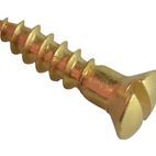 ForgeFix Wood Screws, Slotted, RAH, Brass additional 4