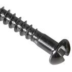ForgeFix Wood Screws, Slotted, RH, Black additional 7