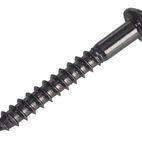 ForgeFix Wood Screws, Slotted, RH, Black additional 9