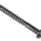 ForgeFix Wood Screws, Slotted, RH, Black additional 13