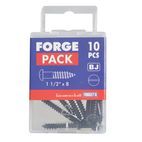 ForgeFix Wood Screws, Slotted, RH, Black additional 18