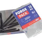 ForgeFix Wood Screws, Slotted, RH, Black additional 27