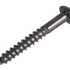ForgeFix Wood Screws, Slotted, RH, Black additional 11